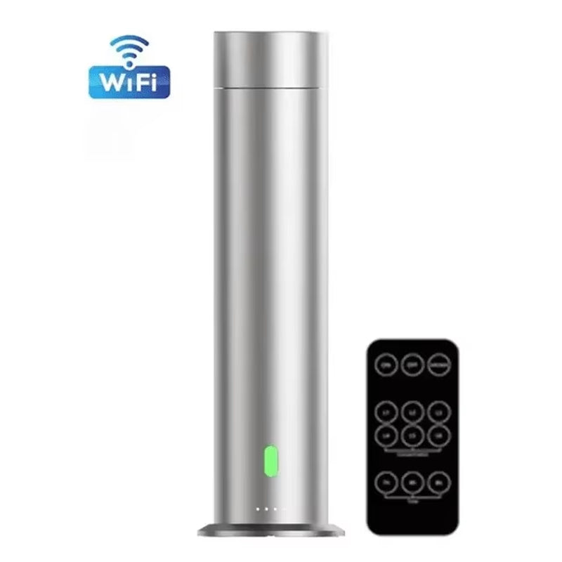 Smart Waterless Aromatherapy Essential Oil Diffuser Professional Scent Air Machine Column Aroma Diffuser for Home Large Room